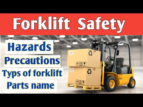 what is forklift in hindi ।। forklift hazards and precautions ।। forklift training