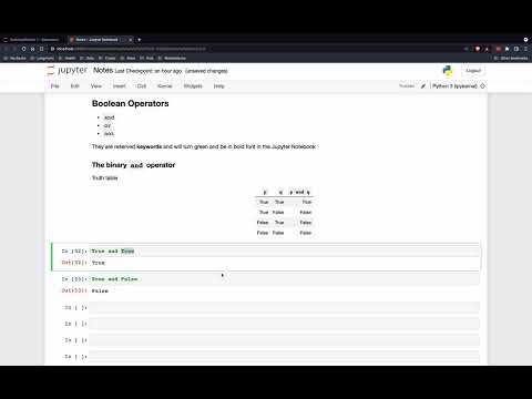 09 Boolean Operators