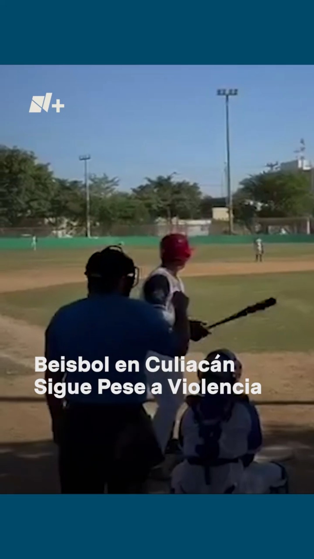 Liga de beisbol de Culiacán sigue pese a violencia #nmas #shorts #culiacán