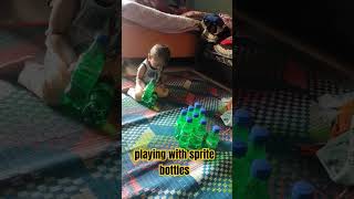 Playing With Sprite Bottle