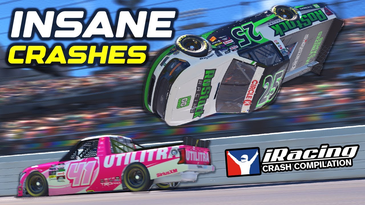 iRacing Crash Compilation #3 (NASCAR) - YouTube
