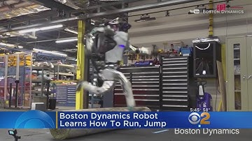 Robot Learns To Jump And Run