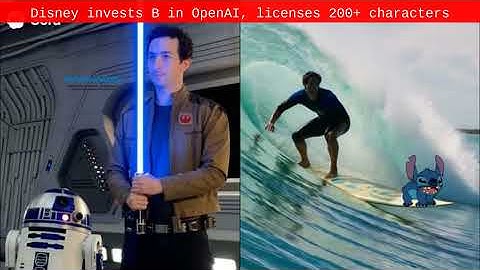 Disney invests $1B in OpenAI, licenses 200+ characters - Byte News Daily