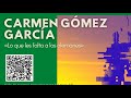 Carmen Gómez: &quot;Lo que les falta a los alemanes&quot;