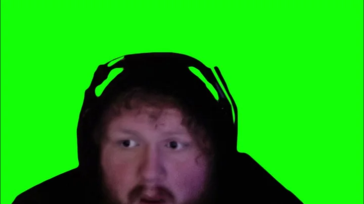 CaseOh saying "We are ABSOLUTELY COOKED, chat!" meme - Green Screen