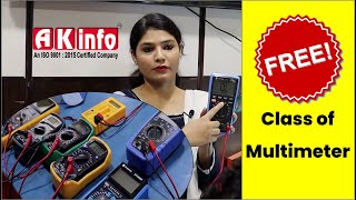 #multimeter  Use of Multimeter - Full Tutorial