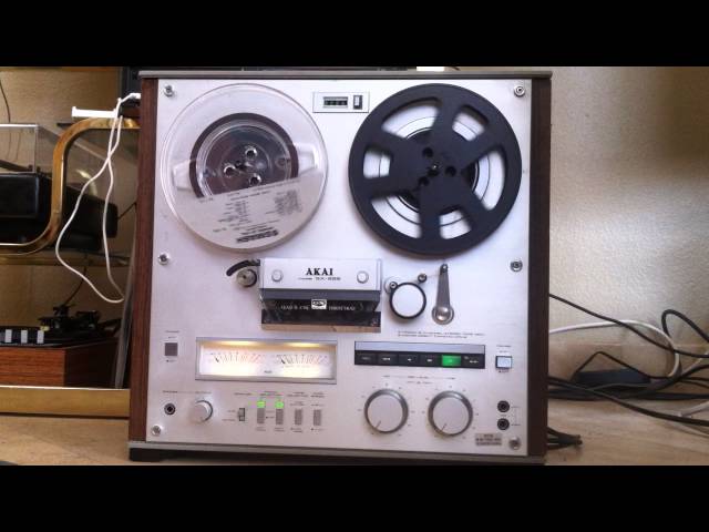 Akai Gx-255 Reel to Reel Stereo Tape Player Vintage 