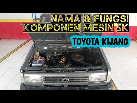 Mengenal Komponen Mesin 5K Toyota Kijang