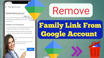 How To Remove/Delete/Uninstall Family Link From Google Account in Android (2023)