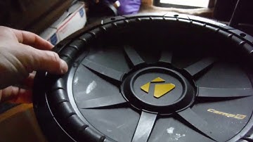 Kicker Comp S 12 Subwoofer Walk Around