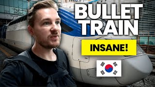 South Korea's Bullet Train is UNMATCHED  (Seoul to Busan)