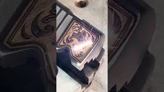 Engraving Timelapse on a Colt Defender 