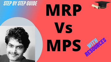 Master Production Schedule MPS and Materials Requirement Planning MRP  Key Differences with Examples