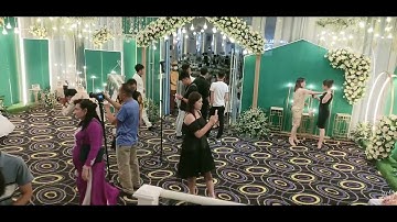 sảnh Cát Tường 60 bàn tiệc cưới chiều 15/10 tại nhà hàng tiệc cưới Nam Bộ Âu Cơ.