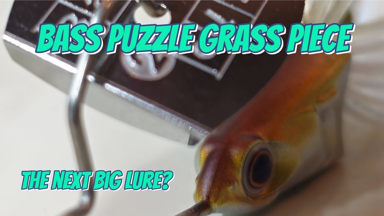Is this the hottest new bass lure? The Bass Puzzle Grass Piece