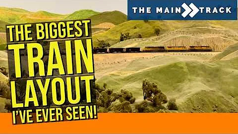 Massive Model Train Layout Tour - Spectacular HO Railroad Scenes