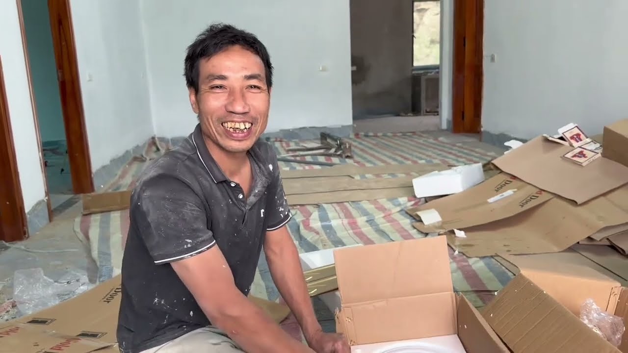 小叔建房刷漆又出新問題！到底要經歷多少坎房子才能建好？小叔變賣最後家當還給女婿！#三農 #農村生活