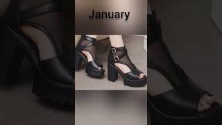 Your Heels By Your Birthday Month//Beautiful Heel Sandals//My Amazing World. screenshot 3