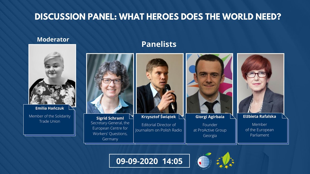 Discussion Panel: WHAT HEROES DOES THE WORLD NEED?