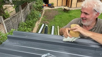 installing insulated roof panel part two
