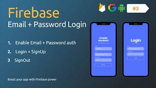 Firebase Auth | Email & Password Login, Signup, Logout (Step by Step) | Part 3
