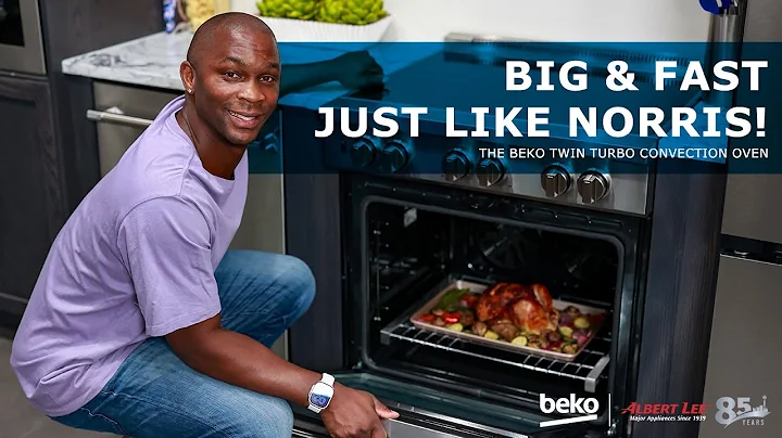 Norris Frederick Cooks Faster with the Beko Oven – Save Up to $500 at Albert Lee!