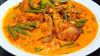 So Delicious....‼️ How to Cook Delicious Long Bean and Skipjack Tuna Curry