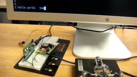 morse code USB keyboard