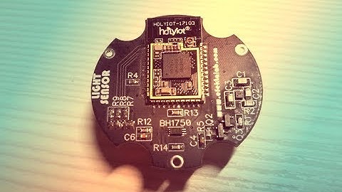 Mysensors Light sensor (LUX) on nRF52832 | First HW&SW test