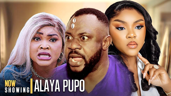 ALAYA PUPO | Latest Nigerian Yoruba Movie Starring Drama Odunlade Adekola, Mercy Aigbe