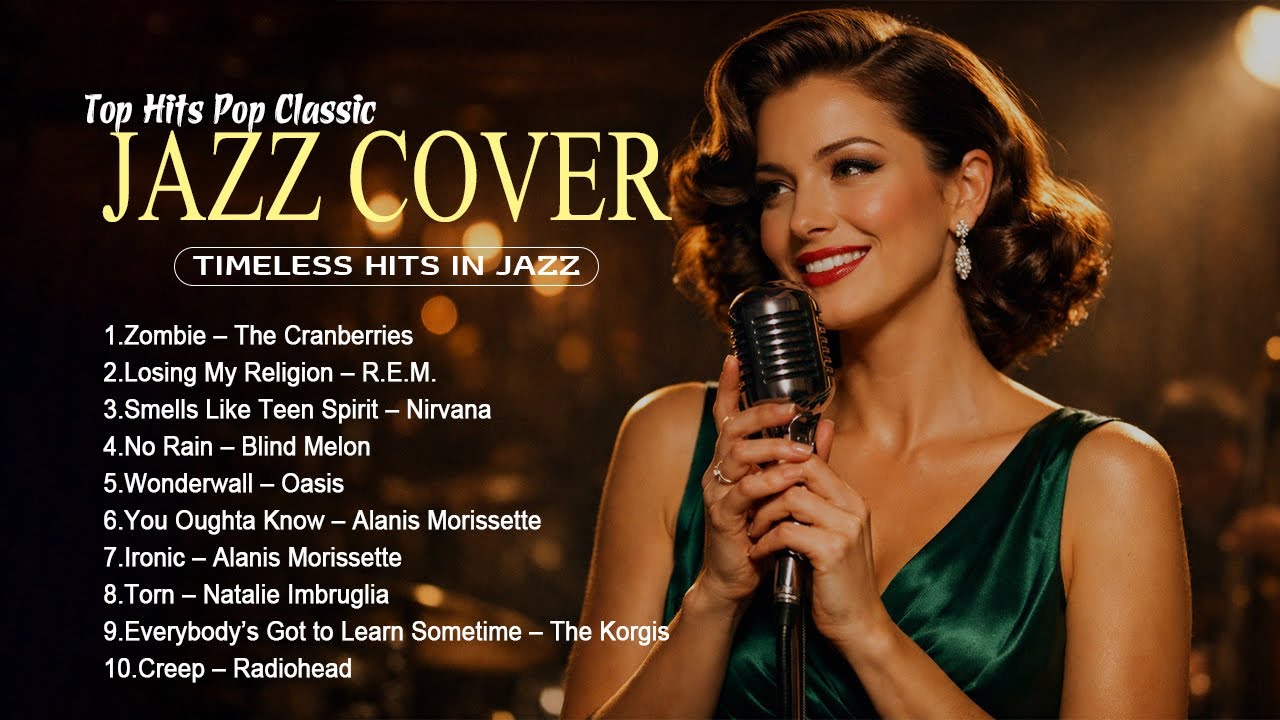 [JAZZ COVER VOL.17] 🎷 Timeless Love Songs |  The Cranberries, R.E.M | Relaxing & Smooth Playlist