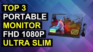 Top 3 Portable Monitor Fhd 1080P Ultra Slim Travel External Monitor Hdr Ips Gaming Display | Ultra S
