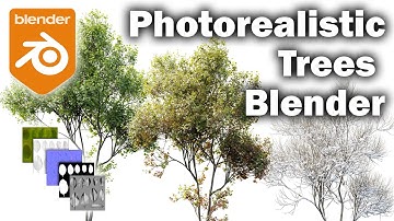 🌳 Photorealistic Trees Materials in Blender - Tutorial