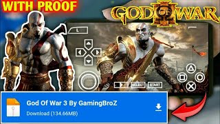 God Of War 3 For Android PPSSPP Gameplay | God Of War 3 PPSSPP Emulator Gameplay Download