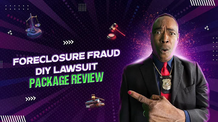 FORECLOSURE FRAUD DIY LAWSUIT PACKAGE REVIEW