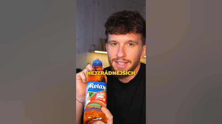 Víš, kolik je cukru v džusu?