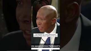 Cat Matlala on Julius Mkhwanazi putting Police Blue Lights on his cars