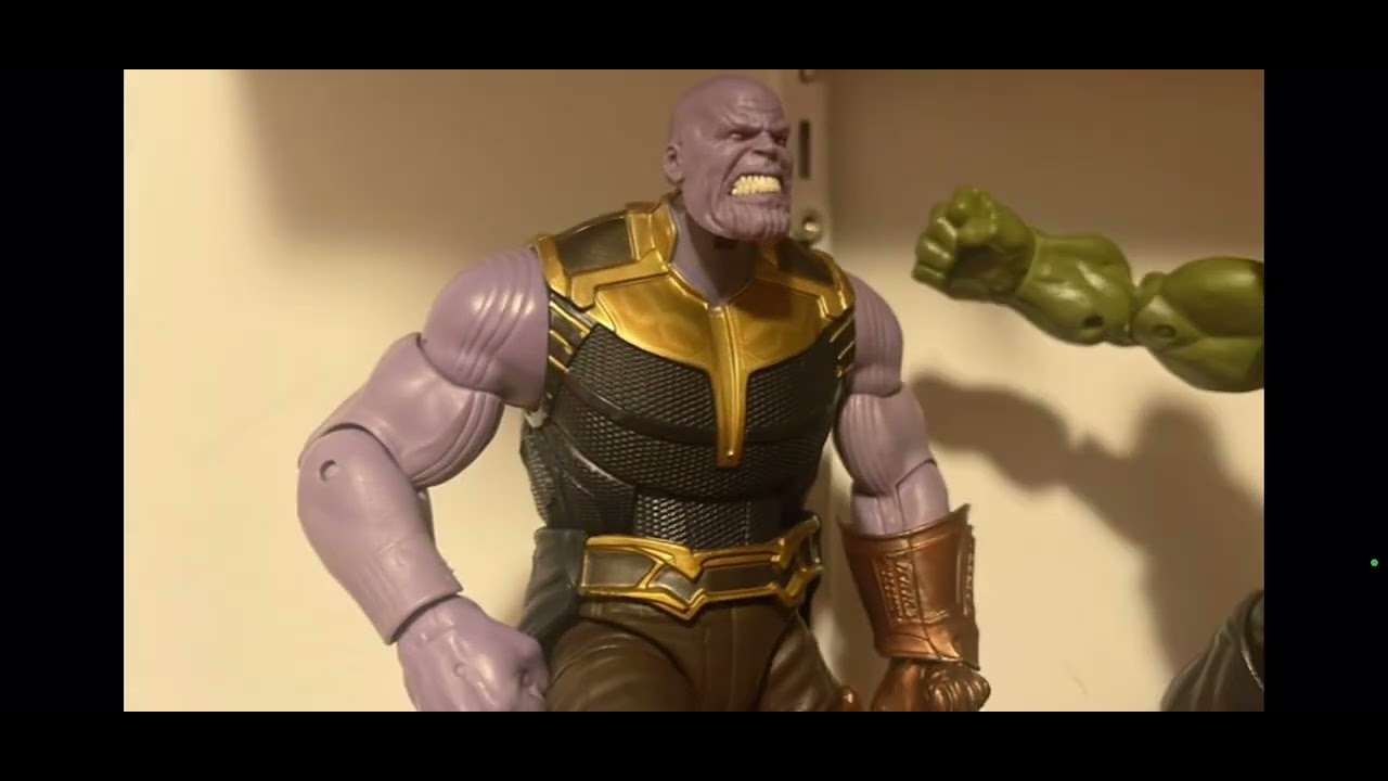 What If the avengers lost to thanos (stop motion) - YouTube