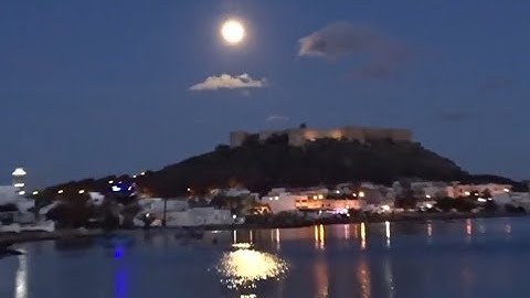 The moon tonight Marsa Kelibia