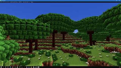 Voxel Experiments - Block Engine 2021 #4