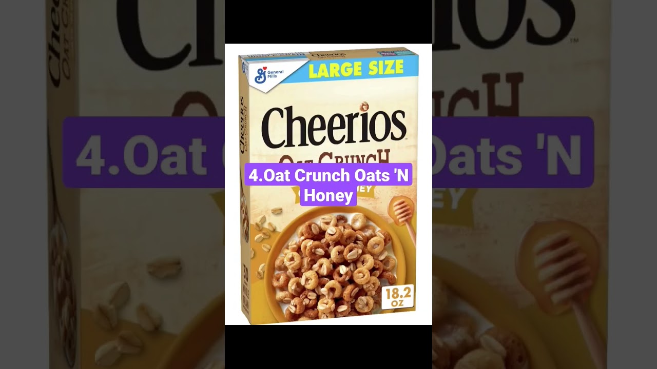 Ranking The Top 5 Cheerios Flavors 