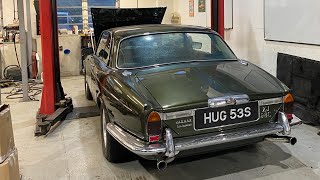 Jaguar XJC V12 update. Engine issues mean it's back in the workshop for a new fuel injection system