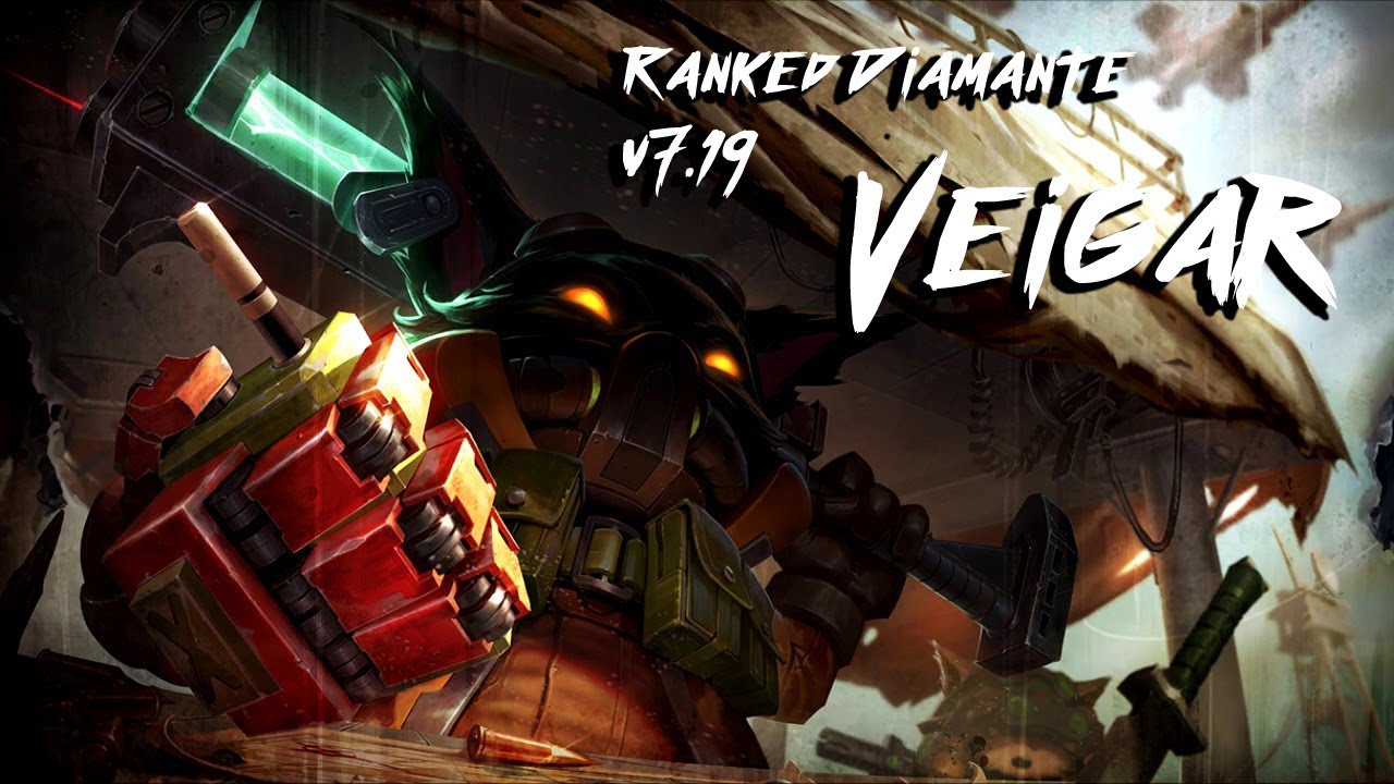 RANKED DIAMANTE VEIGAR 45 CDR + 10 x 50 STACKS! v7.19 YouTube