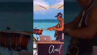 Fireball Latin House' de Pitbull Ft  John Ryan  Cover Amil Sax and bongo