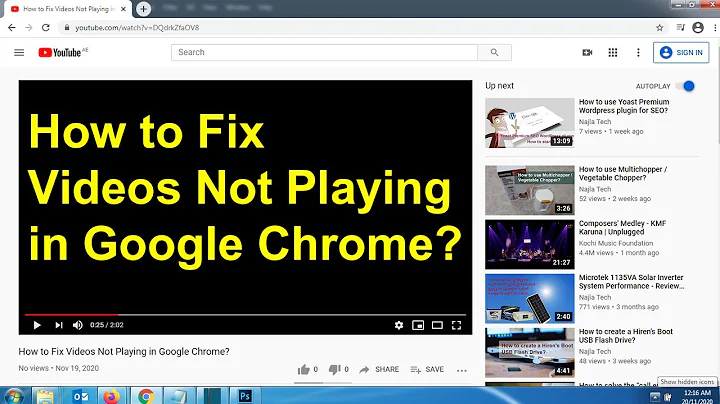 How to Fix Youtube Videos Not Playing in Google Chrome?