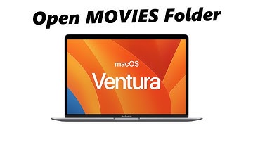 MacOS Ventura: How To Open Movies Folder On Mac / MacBook