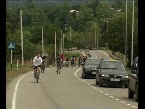 ენგურის ხიდიდან ველორბოლა მოეწყო.