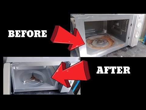 Video: Paano at paano hugasan ang microwave sa loob