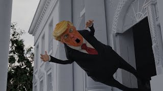 Trump gets thrown out