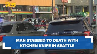 BREAKING: Man killed with kitchen knife near Capitol Hill gas station